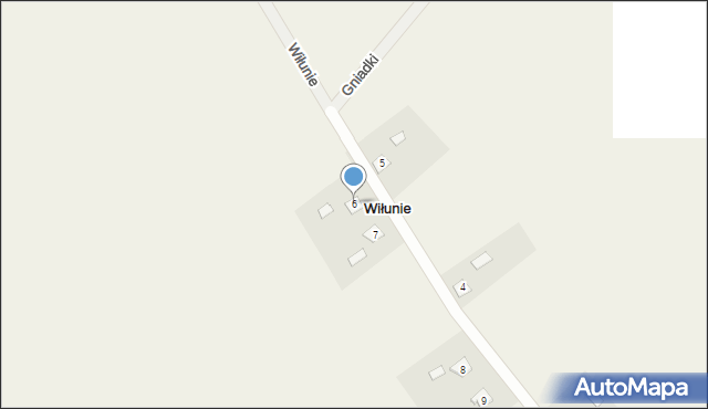 Wiłunie, Wiłunie, 6, mapa Wiłunie