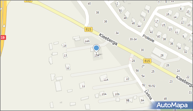 Wincentów, Wincentów, 13A, mapa Wincentów