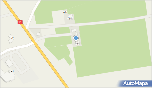 Wincentów, Wincentów, 49, mapa Wincentów