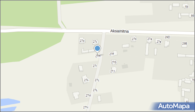 Wincentów, Wincentów, 27H, mapa Wincentów