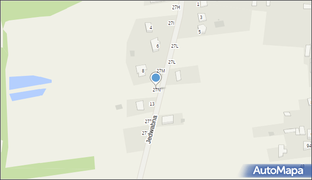 Wincentów, Wincentów, 27N, mapa Wincentów