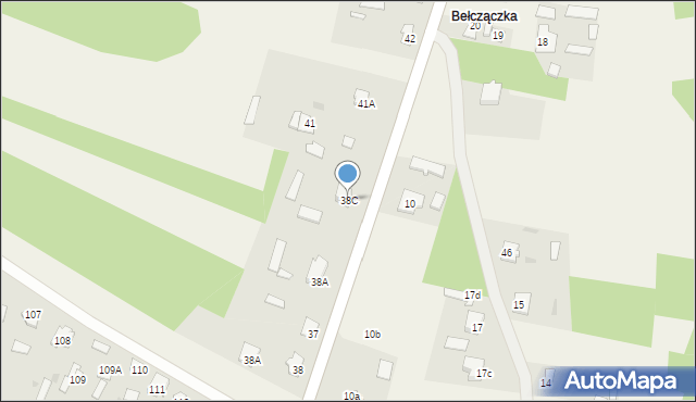 Wincentów, Wincentów, 38C, mapa Wincentów