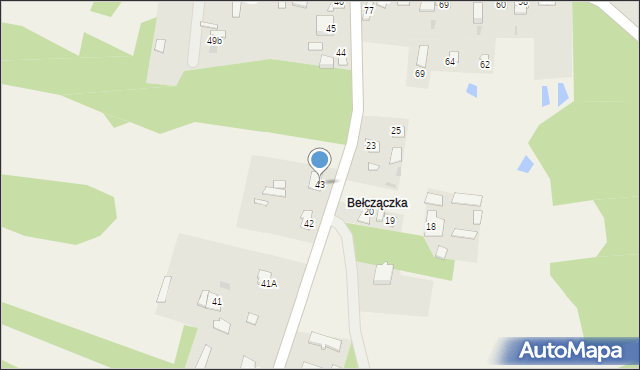 Wincentów, Wincentów, 43, mapa Wincentów