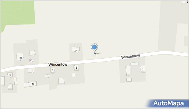 Wincentów, Wincentów, 2, mapa Wincentów