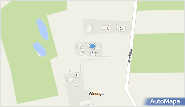 Winduga, Winduga, 4, mapa Winduga