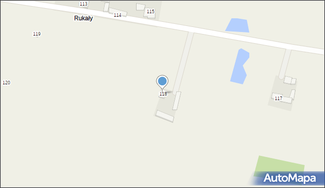 Windyki, Windyki, 118, mapa Windyki