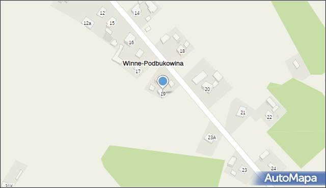 Winne-Podbukowina, Winne-Podbukowina, 19, mapa Winne-Podbukowina