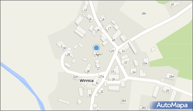 Winnica, Winnica, 27B, mapa Winnica