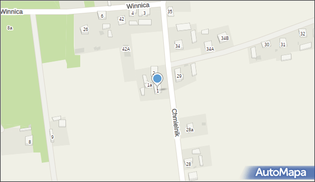 Winnica, Winnica, 1, mapa Winnica