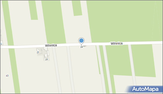 Winnica, Winnica, 14, mapa Winnica