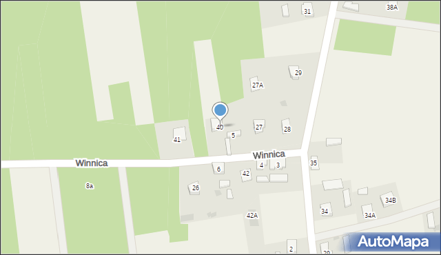 Winnica, Winnica, 40, mapa Winnica