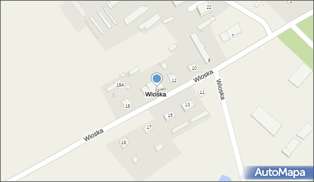 Wioska, Wioska, 14, mapa Wioska