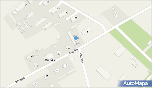 Wioska, Wioska, 8, mapa Wioska