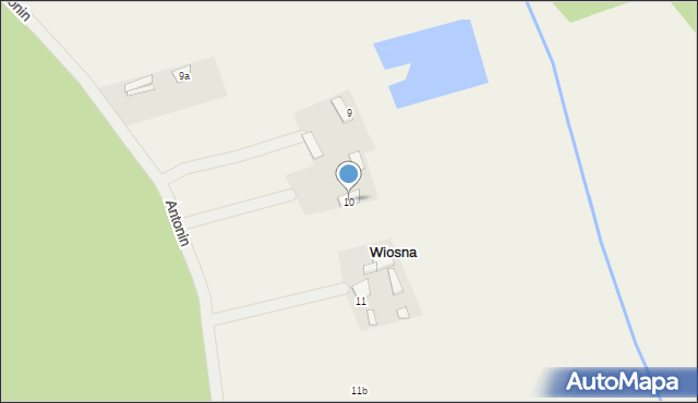 Wiosna, Wiosna, 10, mapa Wiosna