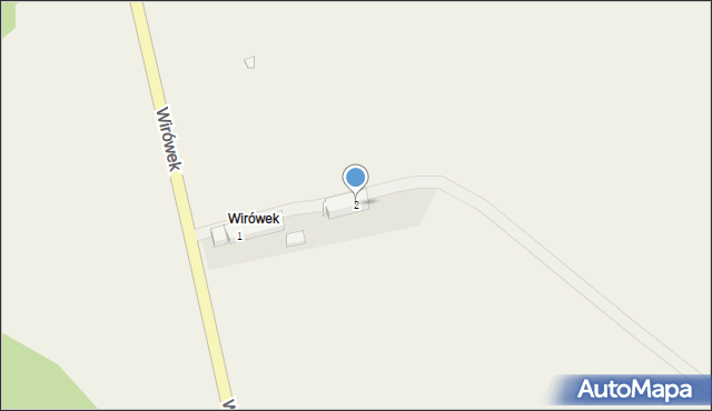 Wirówek, Wirówek, 2, mapa Wirówek