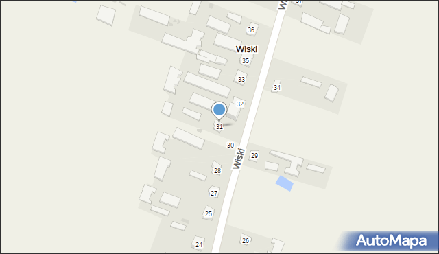 Wiski, Wiski, 31, mapa Wiski