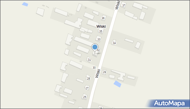 Wiski, Wiski, 32A, mapa Wiski