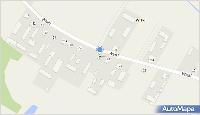Wiski, Wiski, 25, mapa Wiski