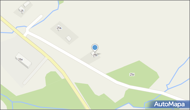 Wisłok Wielki, Wisłok Wielki, 25b, mapa Wisłok Wielki