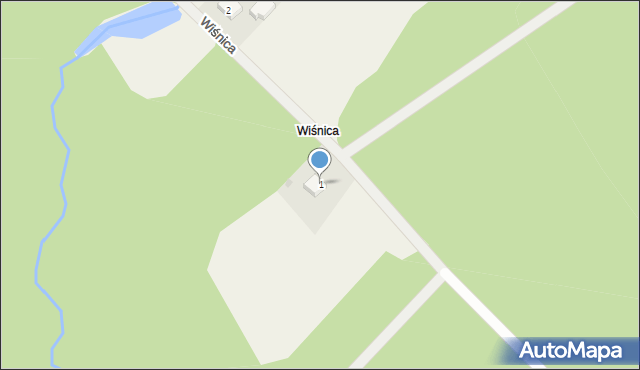 Wiśnica, Wiśnica, 1, mapa Wiśnica