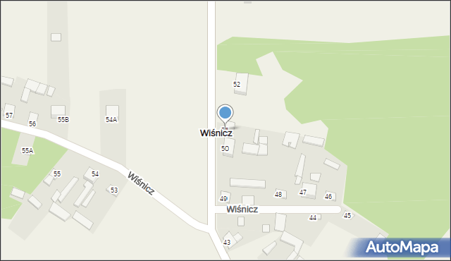 Wiśnicz, Wiśnicz, 51, mapa Wiśnicz