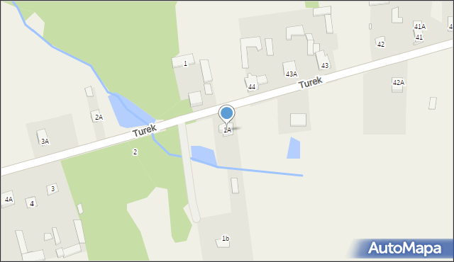 Wiśniew, Wiśniew, 1A, mapa Wiśniew