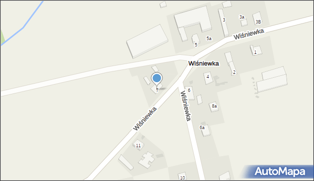 Wiśniewka, Wiśniewka, 7, mapa Wiśniewka