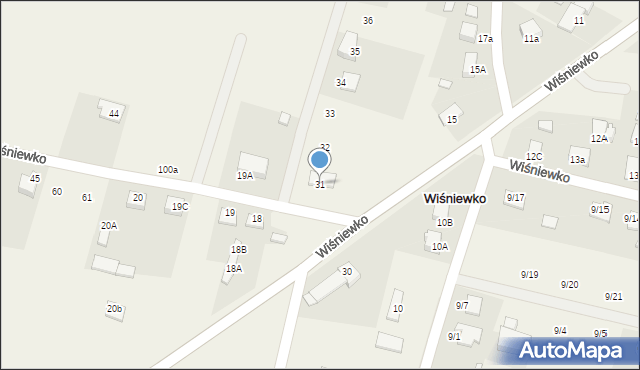 Wiśniewko, Wiśniewko, 31, mapa Wiśniewko