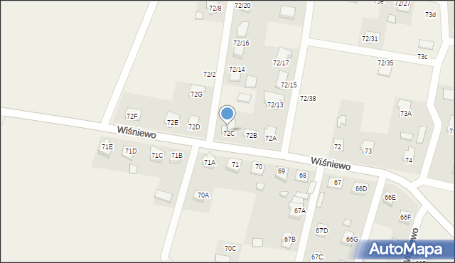 Wiśniewo, Wiśniewo, 72C, mapa Wiśniewo