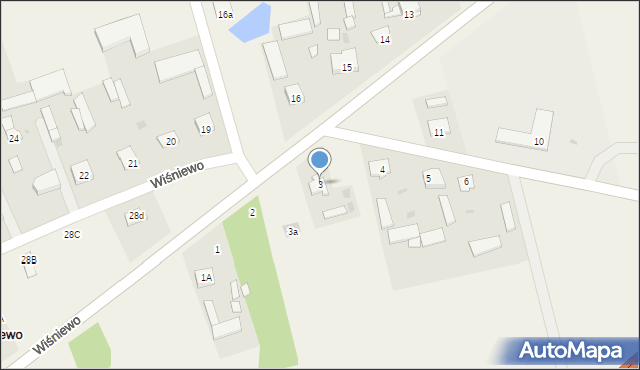 Wiśniewo, Wiśniewo, 3, mapa Wiśniewo