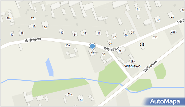 Wiśniewo, Wiśniewo, 32, mapa Wiśniewo