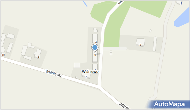 Wiśniewo, Wiśniewo, 5, mapa Wiśniewo