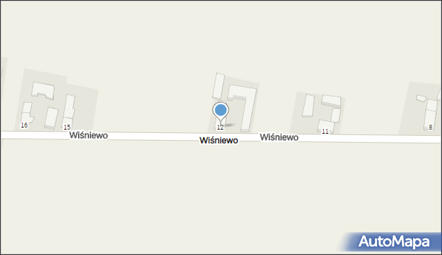 Wiśniewo, Wiśniewo, 12, mapa Wiśniewo