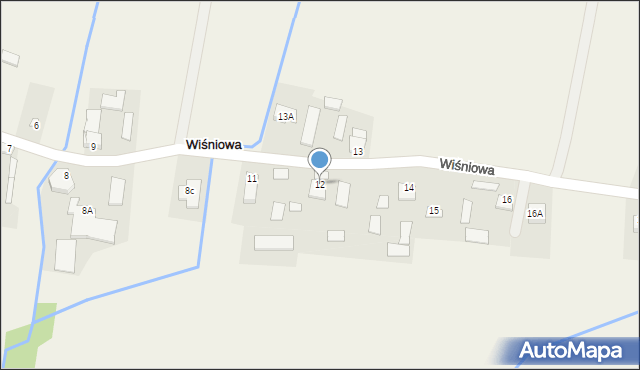 Wiśniowa, Wiśniowa, 12, mapa Wiśniowa