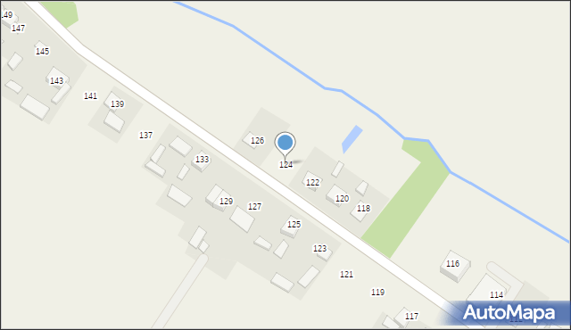 Wiśniowa, Wiśniowa, 124, mapa Wiśniowa
