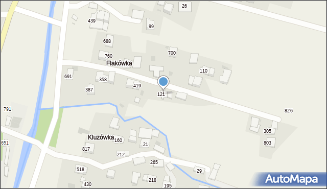 Wiśniowa, Wiśniowa, 358A, mapa Wiśniowa