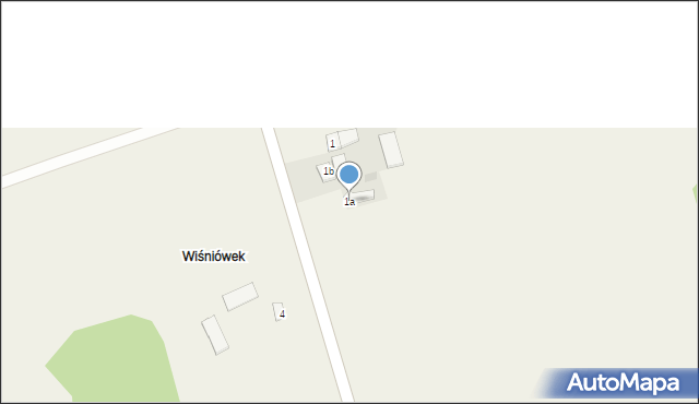 Wiśniówek, Wiśniówek, 1A, mapa Wiśniówek