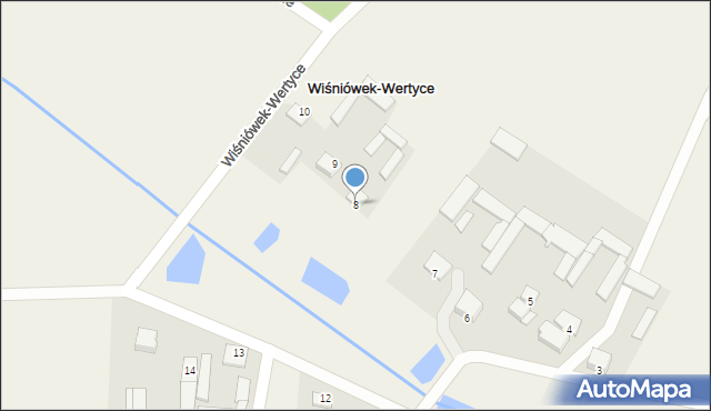 Wiśniówek-Wertyce, Wiśniówek-Wertyce, 8, mapa Wiśniówek-Wertyce