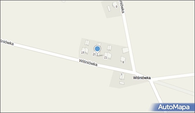 Wiśniówka, Wiśniówka, 20A, mapa Wiśniówka