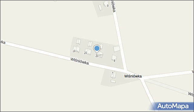 Wiśniówka, Wiśniówka, 21, mapa Wiśniówka