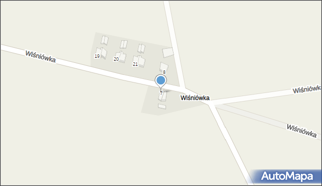 Wiśniówka, Wiśniówka, 7, mapa Wiśniówka