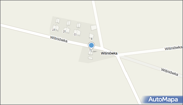 Wiśniówka, Wiśniówka, 7A, mapa Wiśniówka