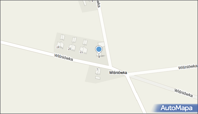 Wiśniówka, Wiśniówka, 8, mapa Wiśniówka