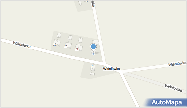 Wiśniówka, Wiśniówka, 8, mapa Wiśniówka