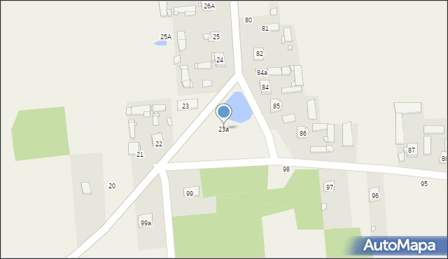 Wistka, Wistka, 23a, mapa Wistka