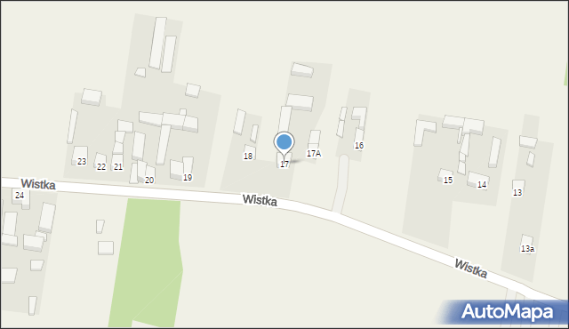 Wistka, Wistka, 17, mapa Wistka