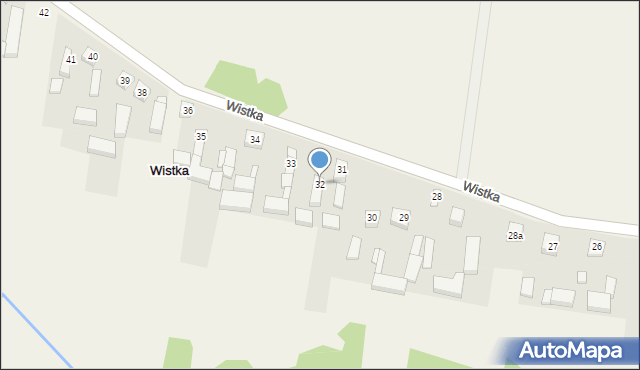 Wistka, Wistka, 32, mapa Wistka