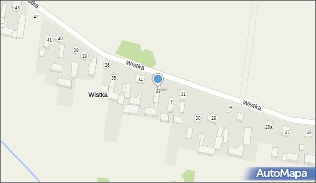 Wistka, Wistka, 33, mapa Wistka