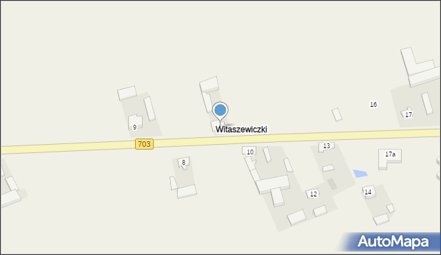 Witaszewice, Witaszewice, 11, mapa Witaszewice