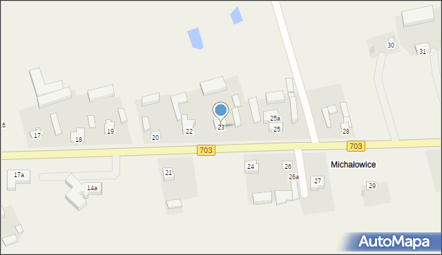 Witaszewice, Witaszewice, 23, mapa Witaszewice